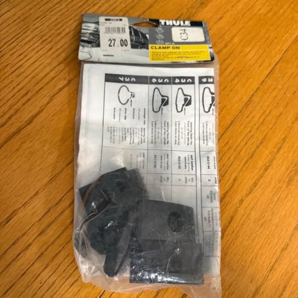 Thule C34 Factory Rack Clamp On Adapter Kit NOS